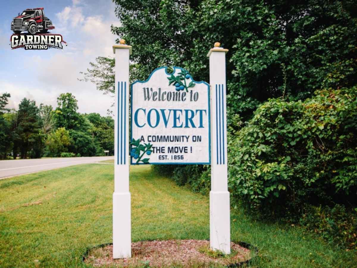 Profession Car Towing Service in Covert, MI by Gardner Towing